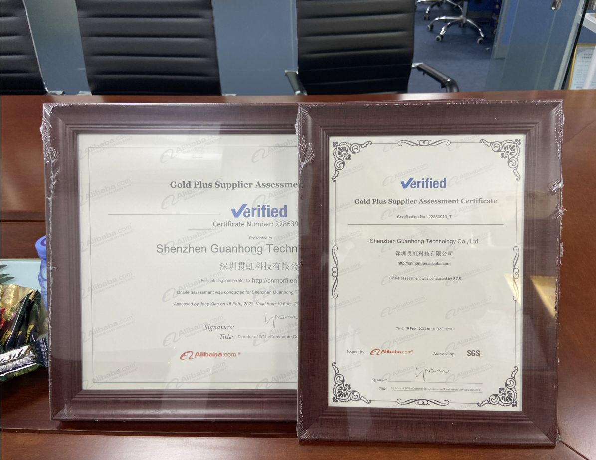 GH Obtained The Certificate For BUREAU VERITAS CERTIFICATION And Gold Plus Supplier Assessment After Trictly Audit And Assessment, And Field Trip,SZGH Successfully Approved BV And SGS Double Certification