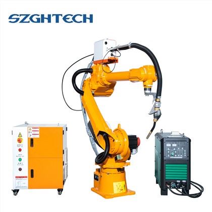 Hot selling SZGH 6 axis manipulator robot arm with CE certificate Brand new 12 month Garantee Period welding robot arm.
SZGH-H1500-B-6 robot is dedicated to welding; easy operation, high efficiency and safety.