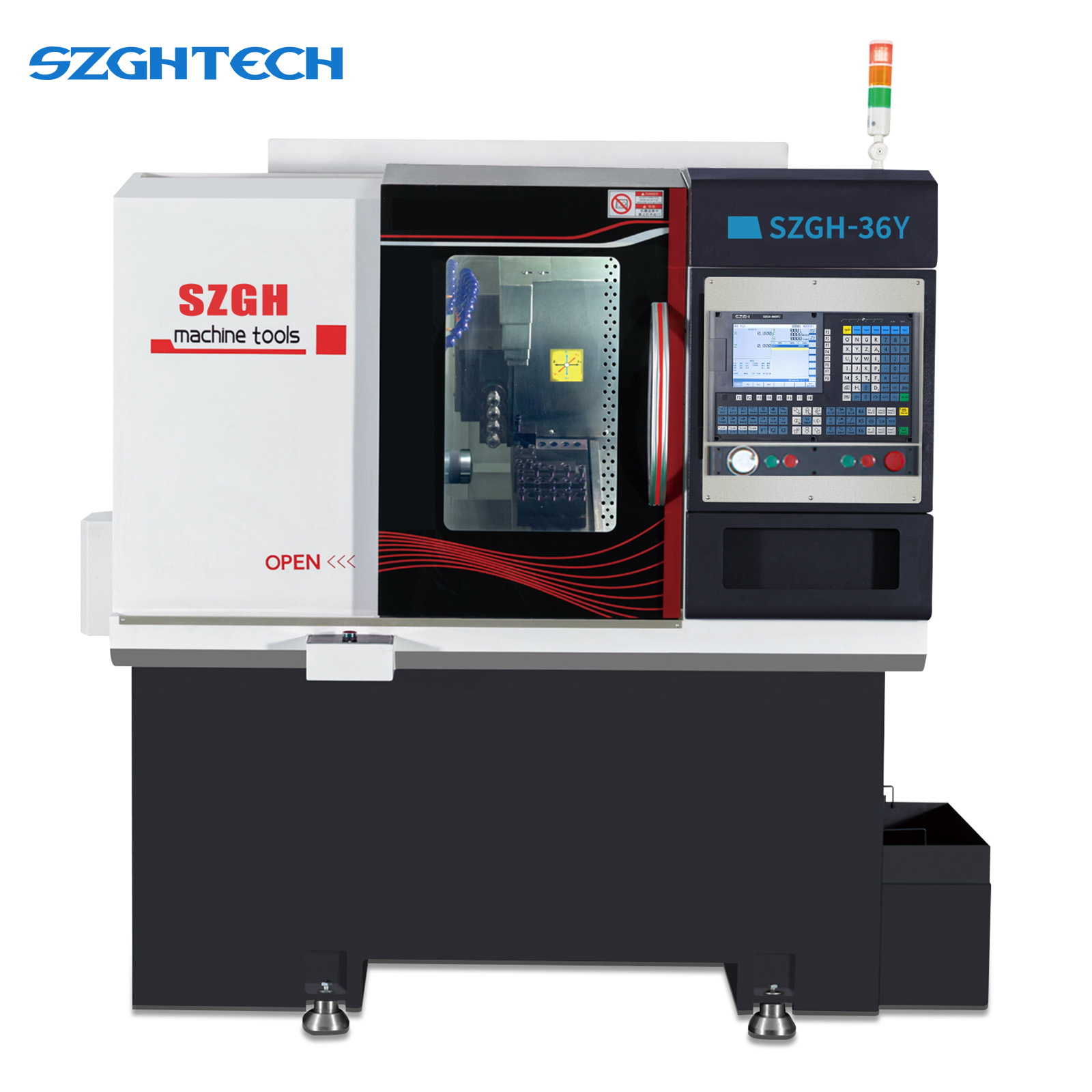 The SZGH-36L lathe machine is one of our latest technology-upgraded models, widely used by customers for processing automotive parts and precision components. As a professional Chinese CNC mill and lathe machine manufacturer, SZGH brings you a solution that combines performance, intelligence, and reliability.