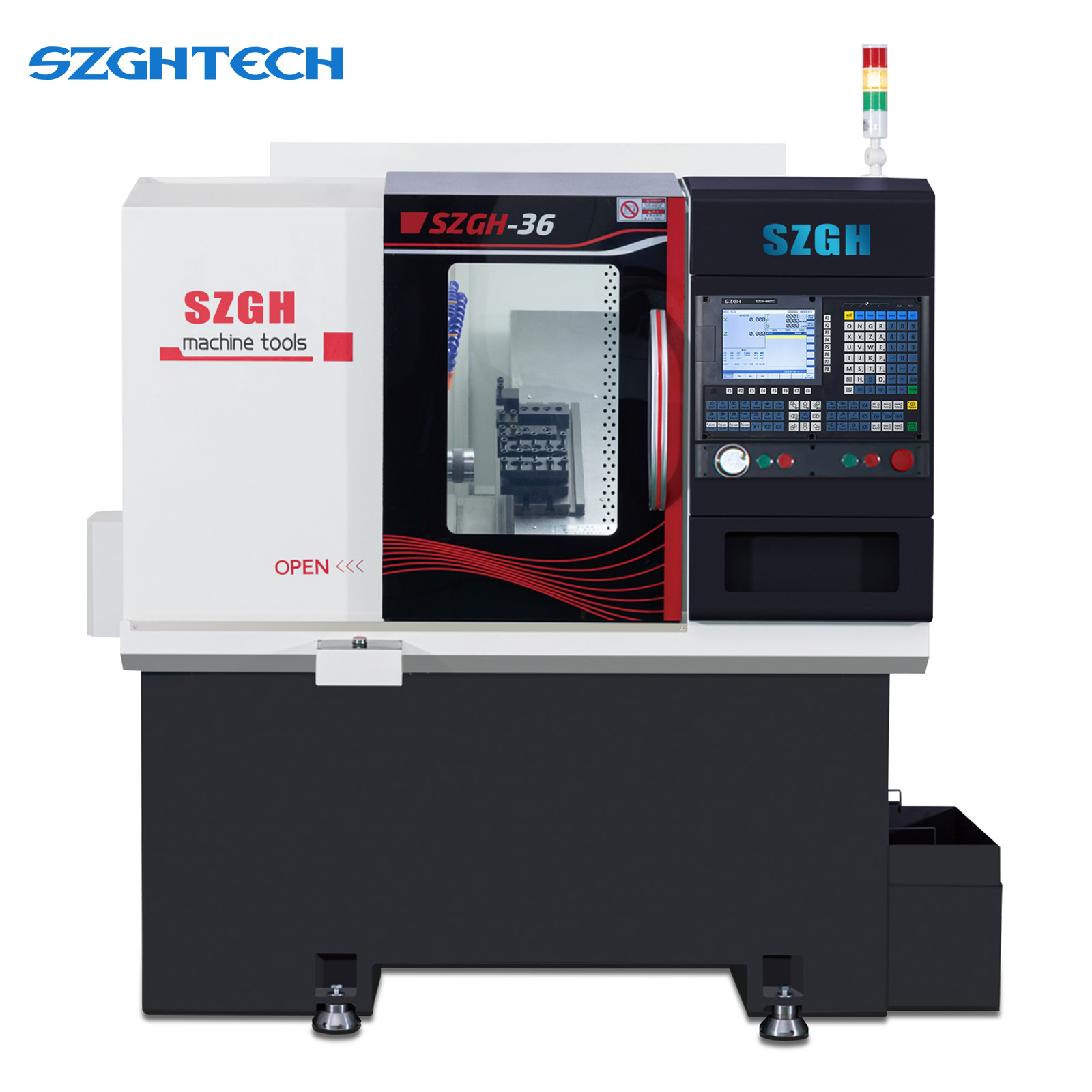 SZGH-36J Manufacturer lathe Turning Small Slant Bed CNC Lathe Machine