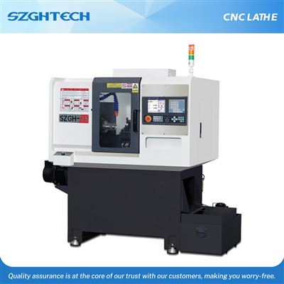 The SZGH-25 is a small precision lathe machine designed for efficient processing of bar stock within 25mm, with remarkable flexibility and high precision. Its X-axis travel is 500mm and Z-axis travel is 180mm, enabling it to meet the processing needs of a variety of small workpieces.