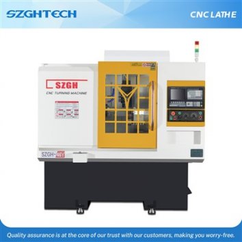 SZGH-46Y multi-axis compound machine can complete all complex parts processing in one process. It combines high horsepower, high rigidity structure, fast processing and other characteristics to provide you with high-efficiency processing capabilities, which can easily meet your cutting needs today and in the future. Equipped with a Y-axis integrated moving head, the side milling and end milling dual motor drive can perform compound processing functions such as turning, milling, and drilling on the same machine, and can also perform contour milling on the end face and cylindrical surface.
SZGH-46Y is suitable for batch production of copper, iron, aluminum and stainless steel bars within 45mm, and batch production of open-type forged parts with automatic feeding of pellets within 60mm.